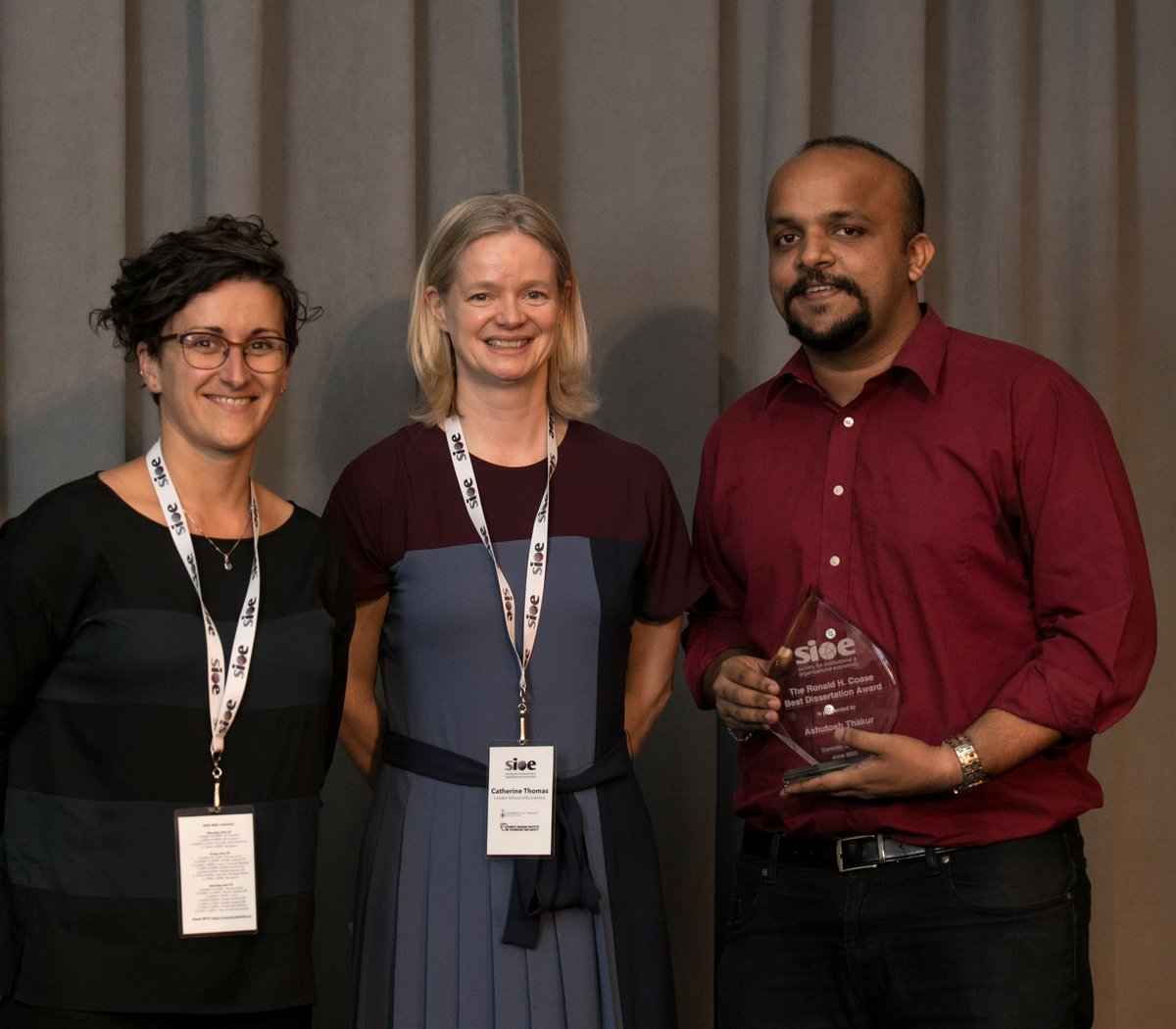 2022 Ronald Coase Best Dissertation Award to Ashutosh Thakur