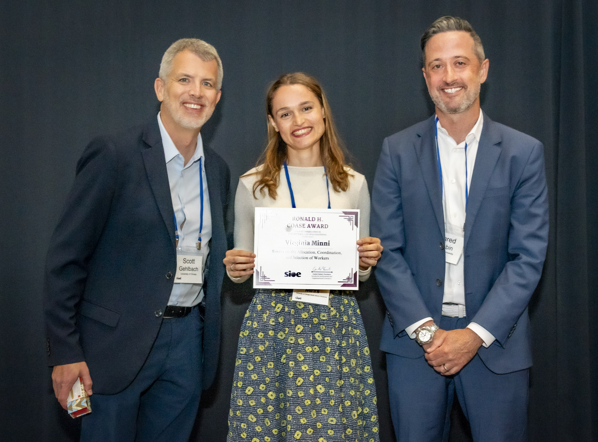 The 2024 Ronald H. Coase Dissertation Award