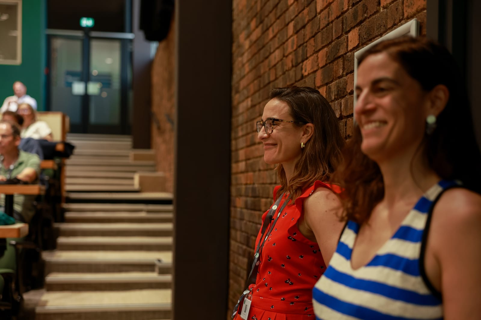 SIOE conference photo: Pauline Grosjean and Maria Guadalupe
