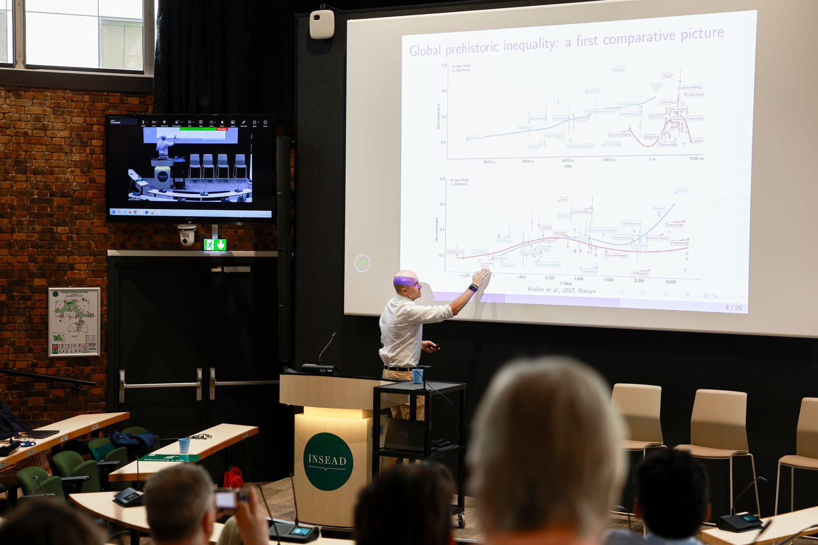 SIOE conference photo: Mattia Fochesato keynote address, SIOE 2026