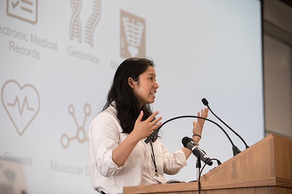 Yan Chen at the Toronto conference.