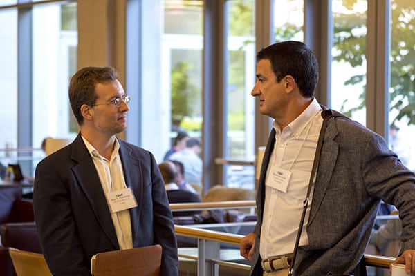 Dean Williamson and Benito Arrunada at SIOE 2015.