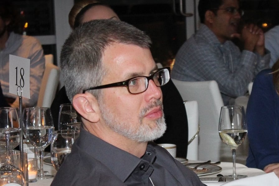 Scott Gehlbach at the SIOE conference.