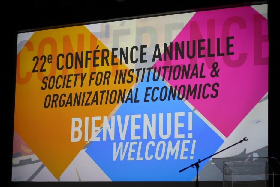 Setting the stage for the annual conference.