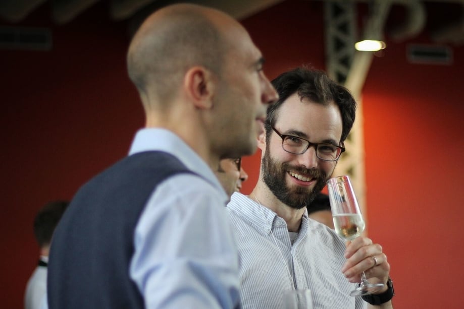 Giorgio Zanarone and David Baron at SIOE 2018.